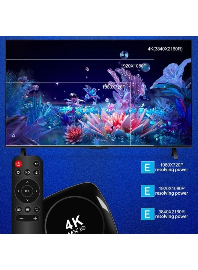 MX10 4K Android 13.0