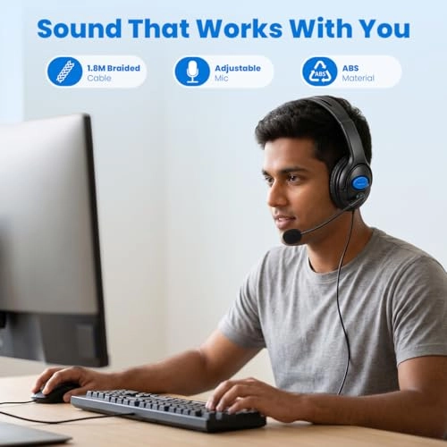 (Renewed) LWS004 Wired Headphone