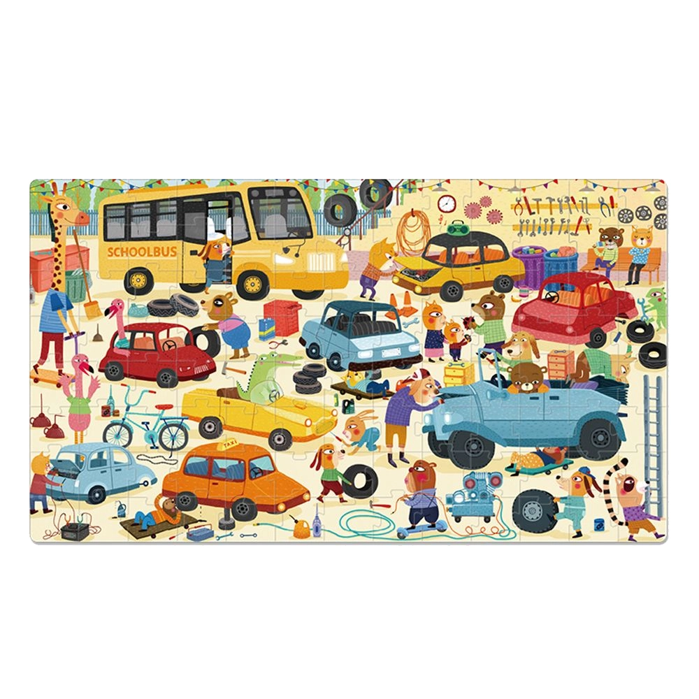 Garage Puzzle (TOP-MD3078) - 104 pcs