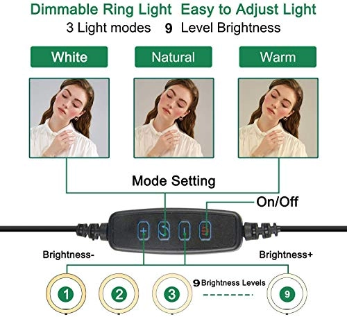 LED Ring Light - 10 Inches