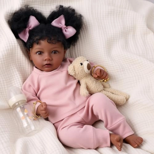 Reborn Baby Doll - 20 Inch Vinyl Drink & Pee Ages 3+