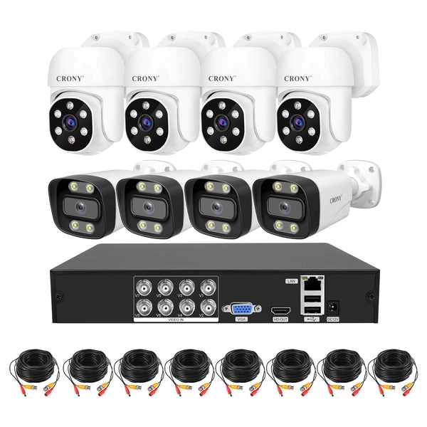 CRONY HD Camera - 8pcs 5MP + NVS008
