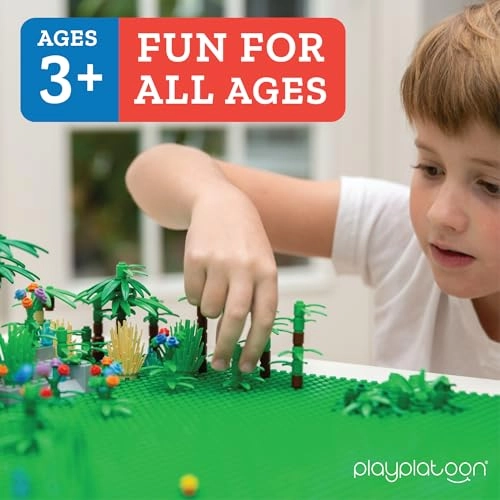 Jungle Building Bricks Kit - 404 pcs