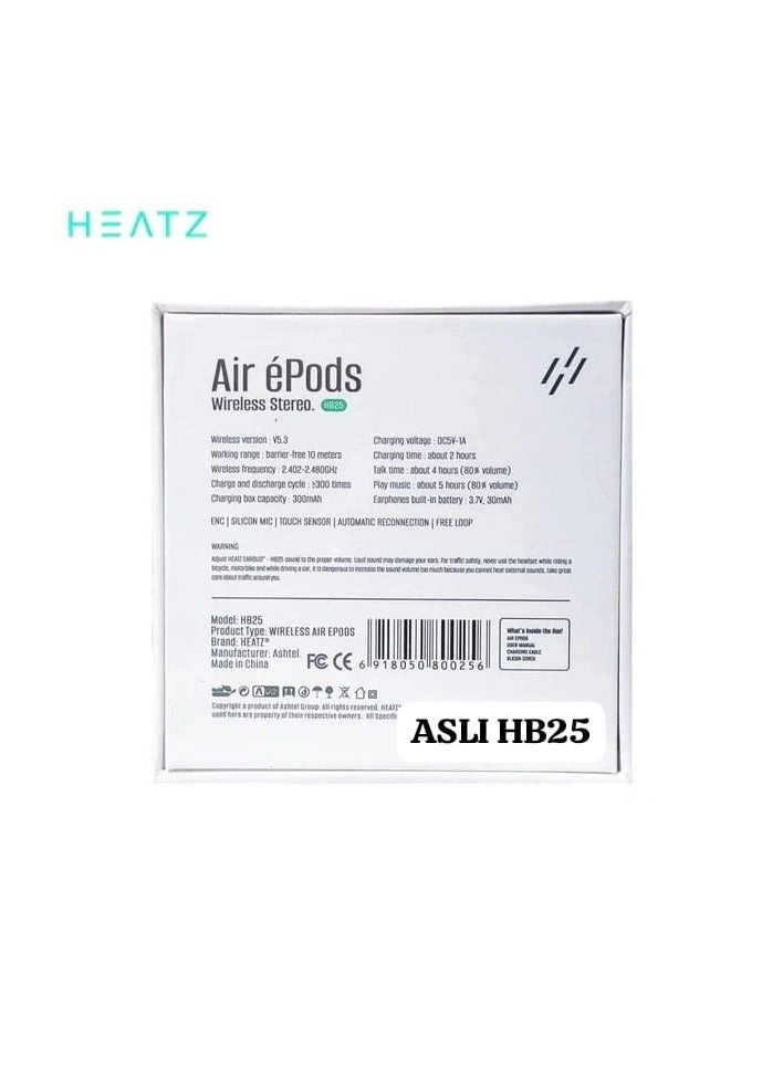 Air ePods HB25 Wireless Earbud