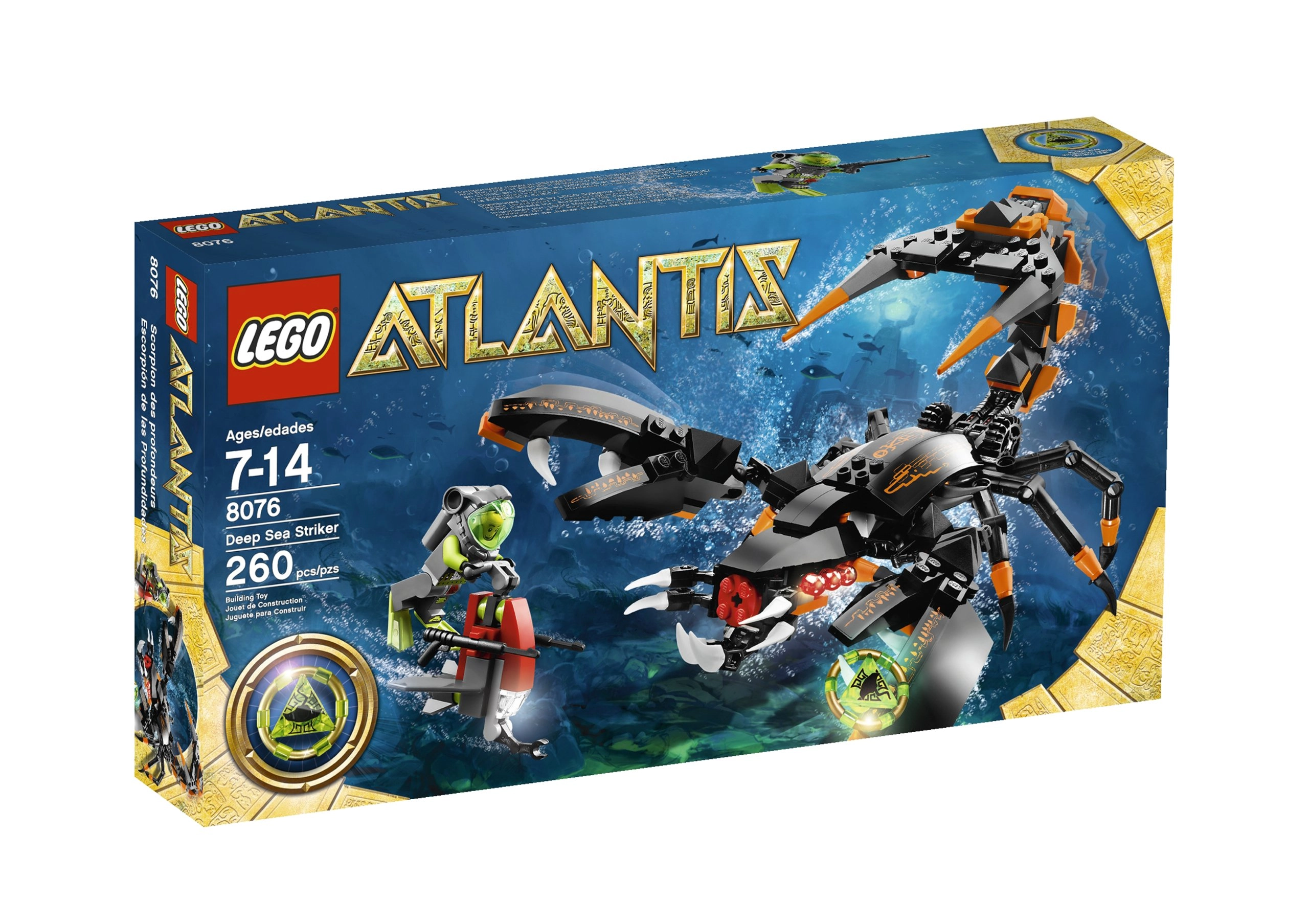 LEGO Atlantis Deep Sea Striker (8076) - Halloween