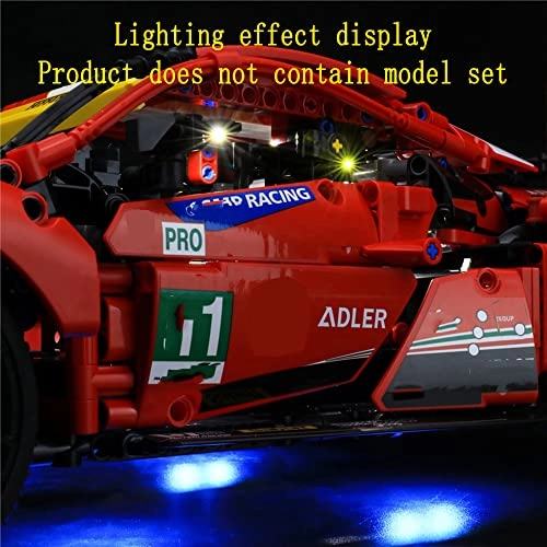 Light Set for LEGO Ferrari 488 GTE AF Corse #51 42125