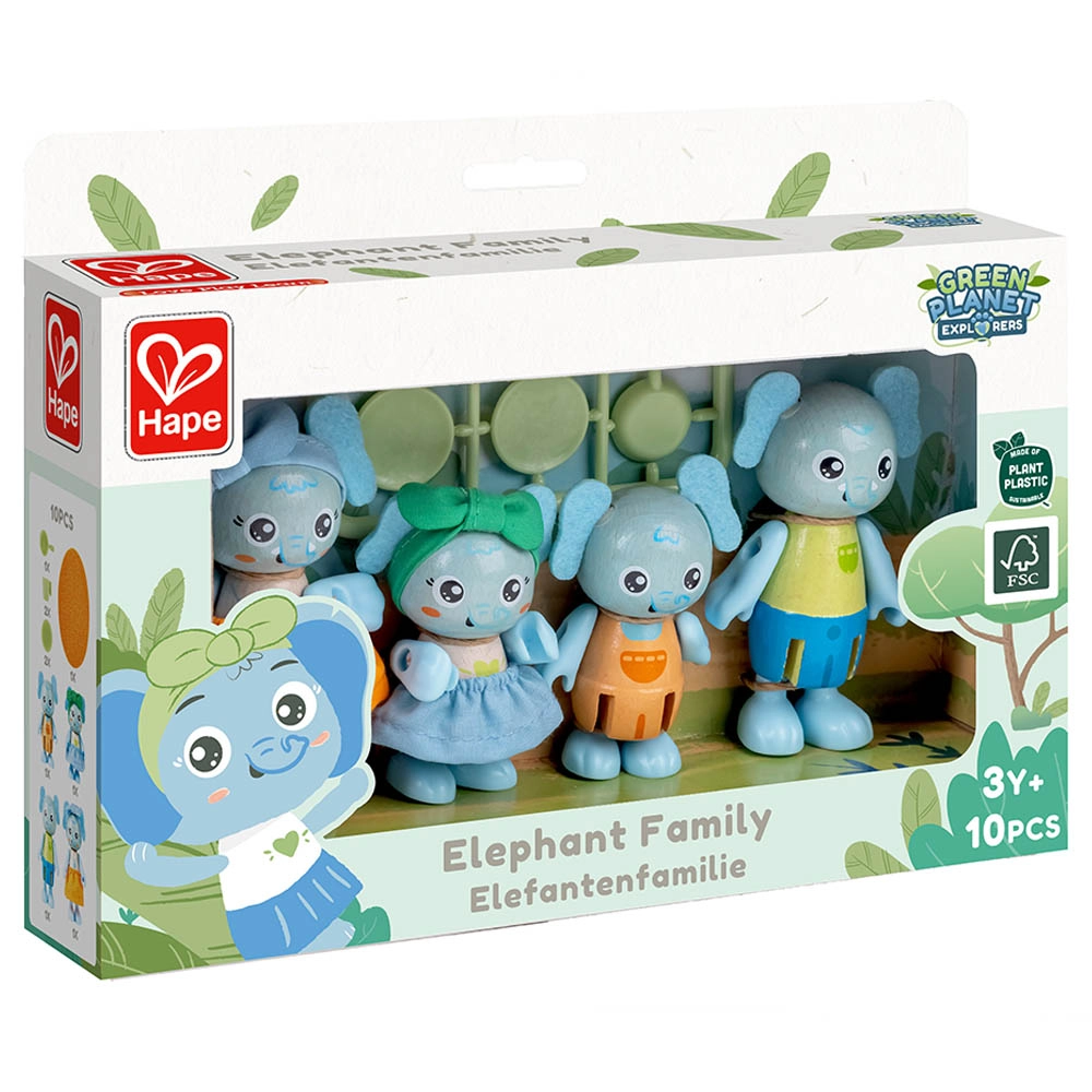 Elephant Family - 3+ YEARS 10pcs