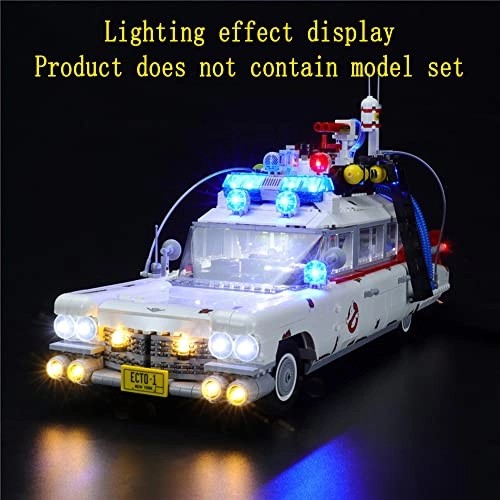 LED Light Kit for LEGO Ghostbusters ECTO-1 10274 - Paper 10 4.5-5V
