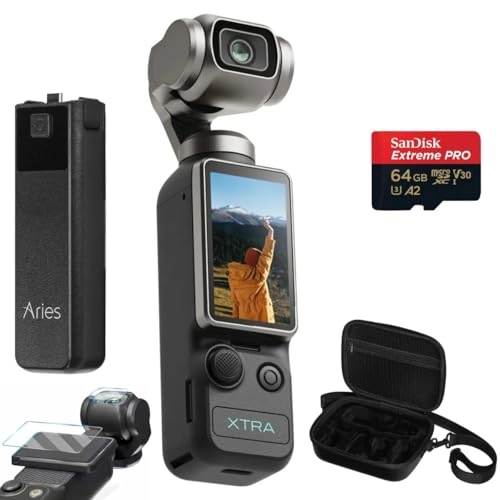 Muse 4K + SanDisk Extreme microSD - 64GB + Aries external battery charger - 4000mAh + Screen protector + Protective carrying case