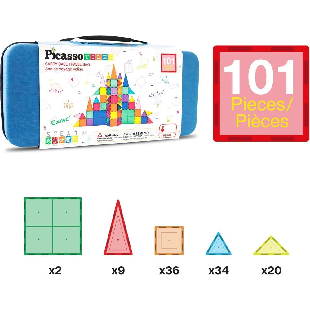 Magnetic 3D Blocks - Architecture 101 pcs