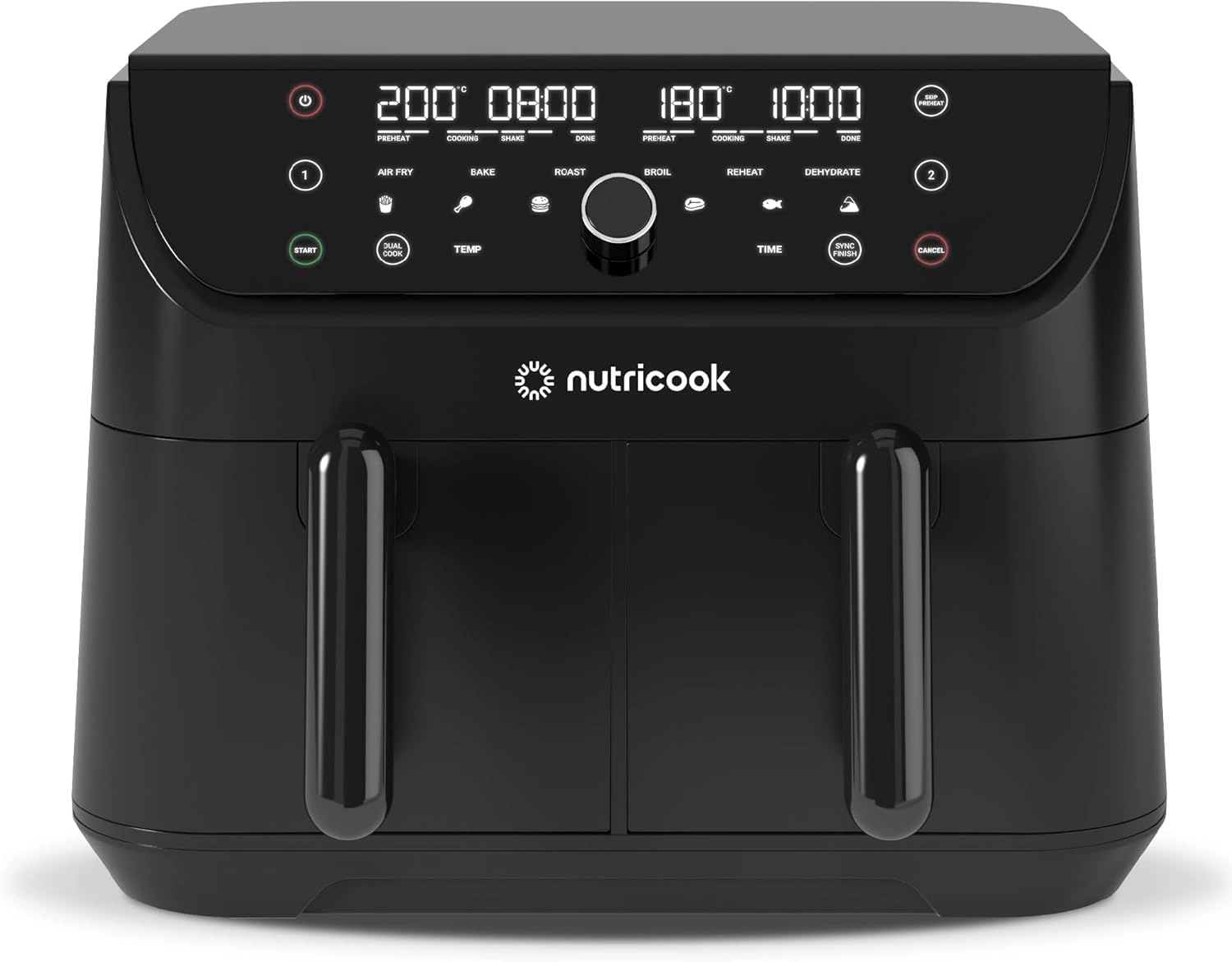 nutricook AIR FRYER DUO 2 NC-AFD185