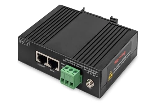 Gigabit Ethernet PoE Injector - 85W IEEE802.3af IEEE802.3at IEEE802.3bt 10/100/1000 Mbps