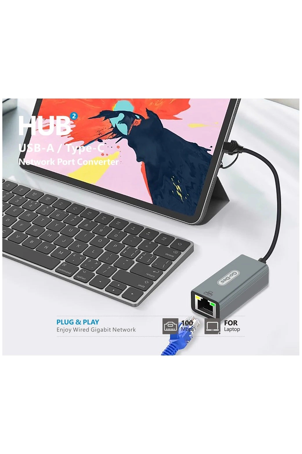 2in1 USB - USB-A & USB-C Wired
