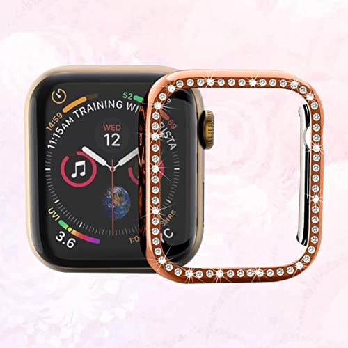 Full Body Case for Series 4 - Scratch Resistant Rose Gold Polycarbonate 2-Pack