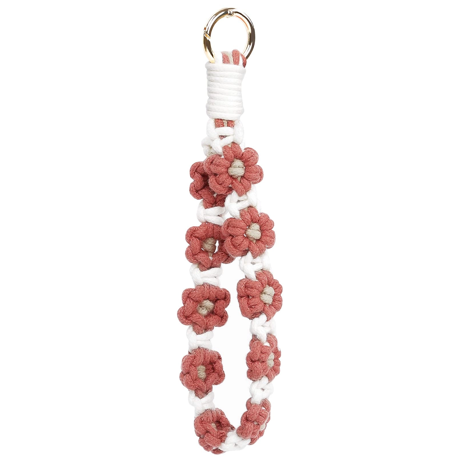 Boho Macrame Keychain - Car
