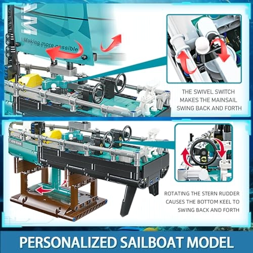 Sailing Boat - 675 pcs