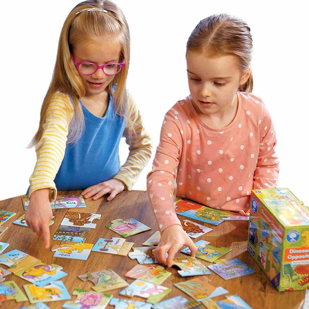 Dinosaur Opposites Activity Puzzles - Suitable for 3 to 6 years 20pcs