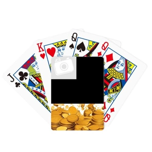 Stripes Ethiopia Flag Crayon Drawing Gold Playing Card Classic Game - 1 piece(s)