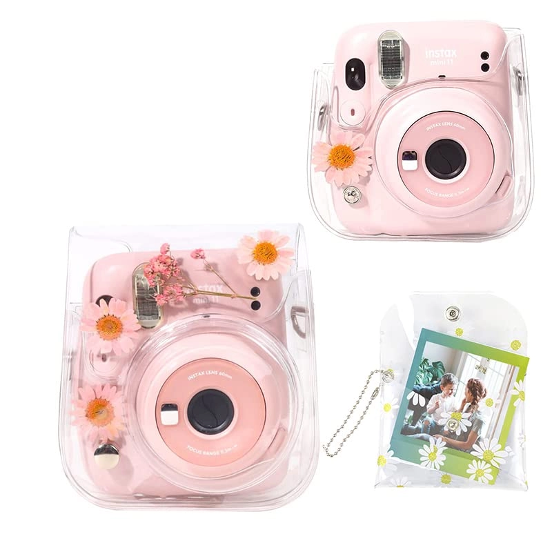 Case - Magic Pink + Adjustable strap + Photo album + Four-color filter + Frame sticker + Camera sticker + Selfie mirror