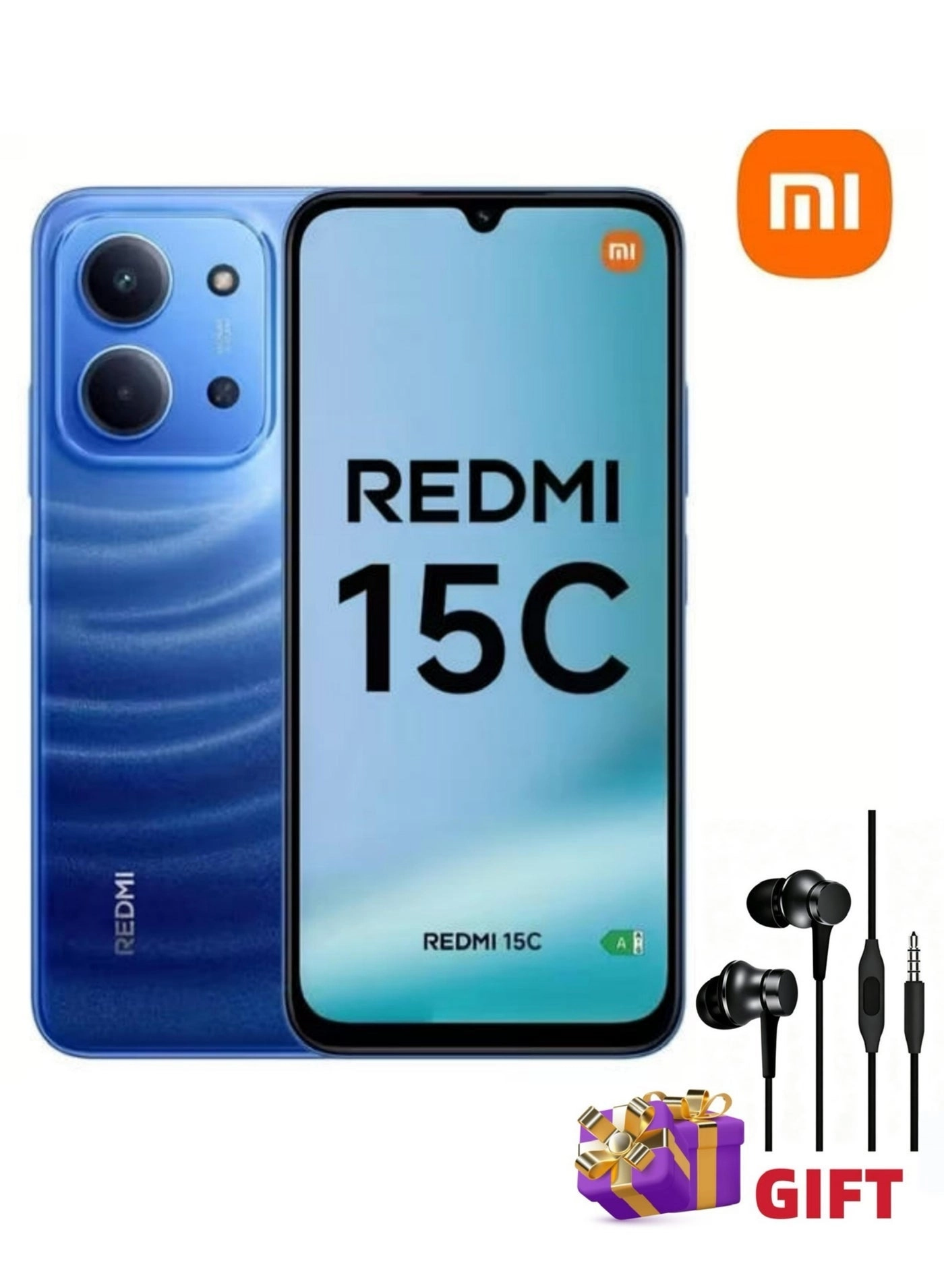 Redmi 15c 8GB 256GB + Piston Earphones