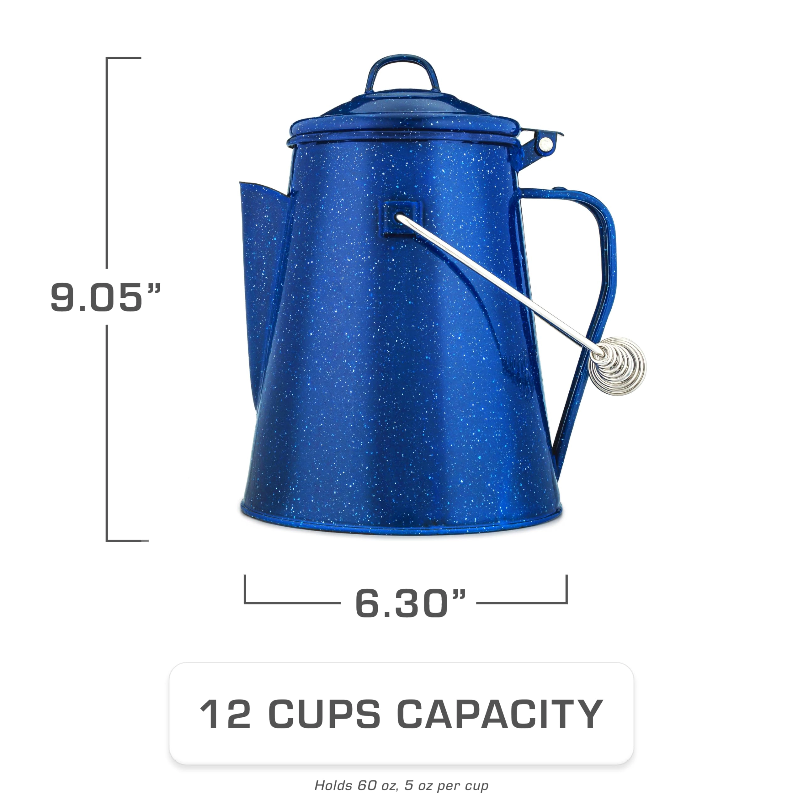 Classic Camping Kettle - 12.0 Count 12 Cups