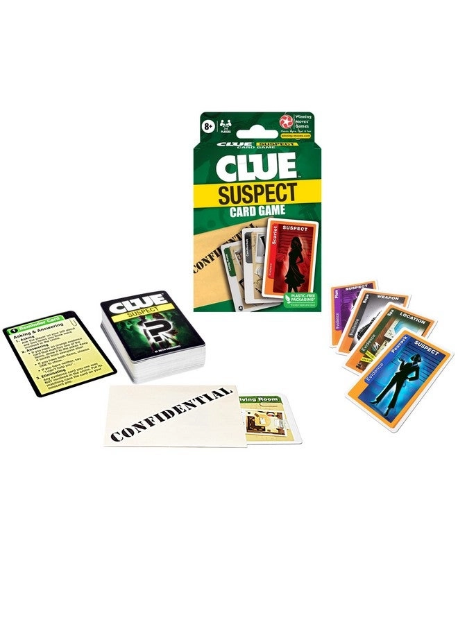 Clue Suspect Card Game