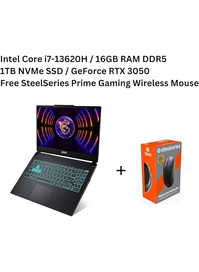 Cyborg 15 A13VF 9S7-15K111 - 15.6'' Core i7-13620H 16GB DDR5 512GB SSD