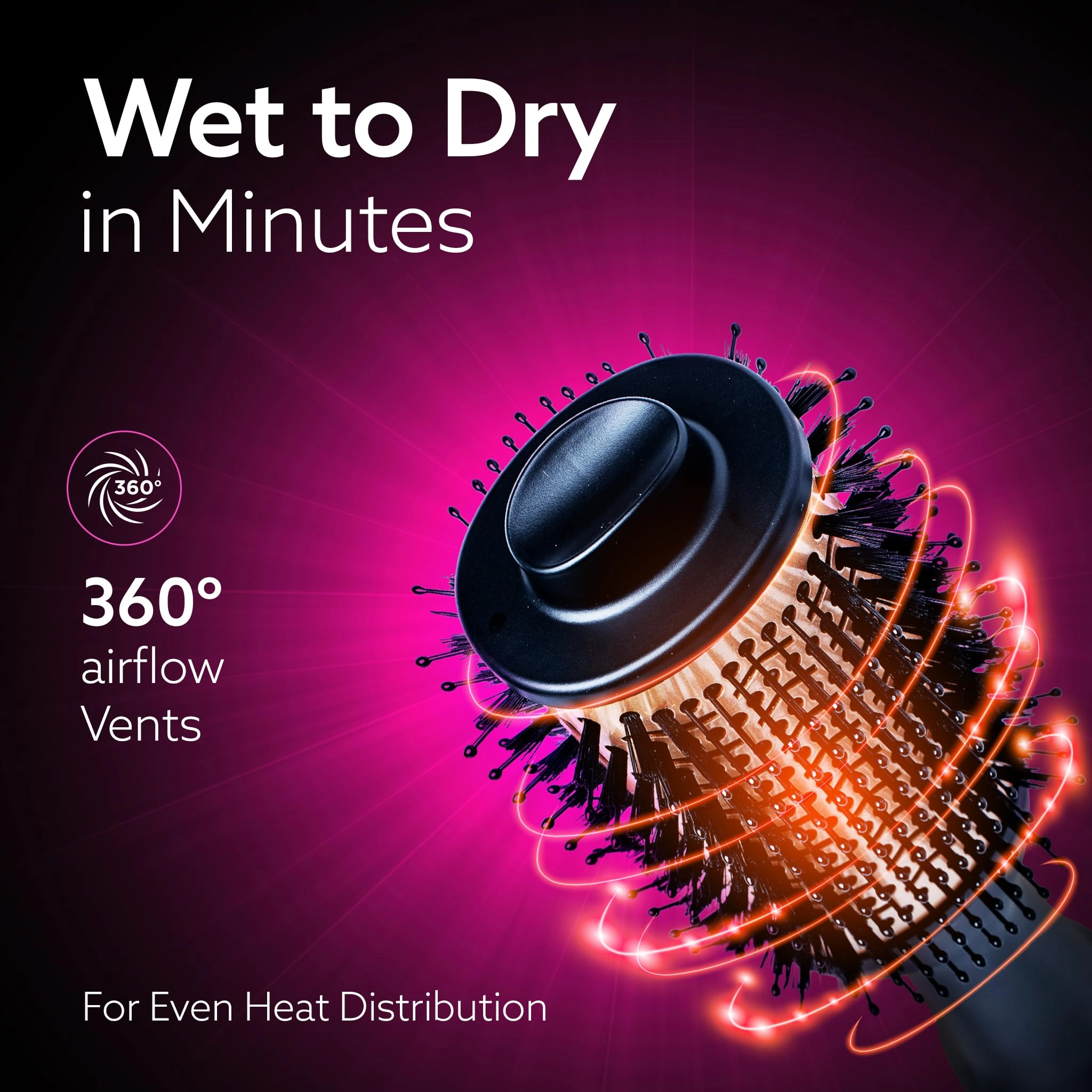 HV2179 - Hot Air Brush 1200W Ceramic