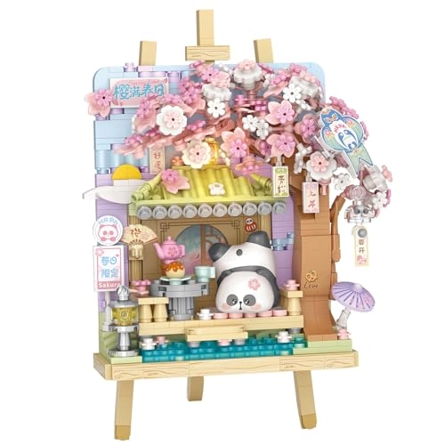 Panda 3D Painting Model - 650pcs