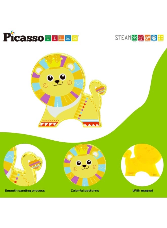 Magnet Building Blocks - Safari Animal 8pcs