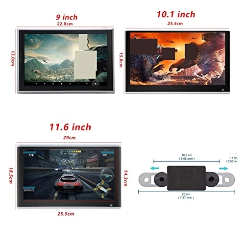 Car Headrest Video Player - 9 Inch