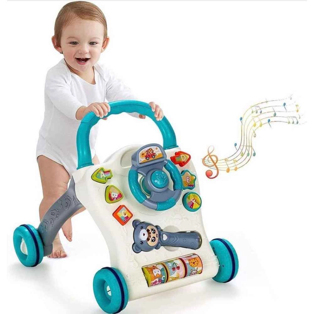 Baby Learning Walker - With Steering Wheel 6 months+