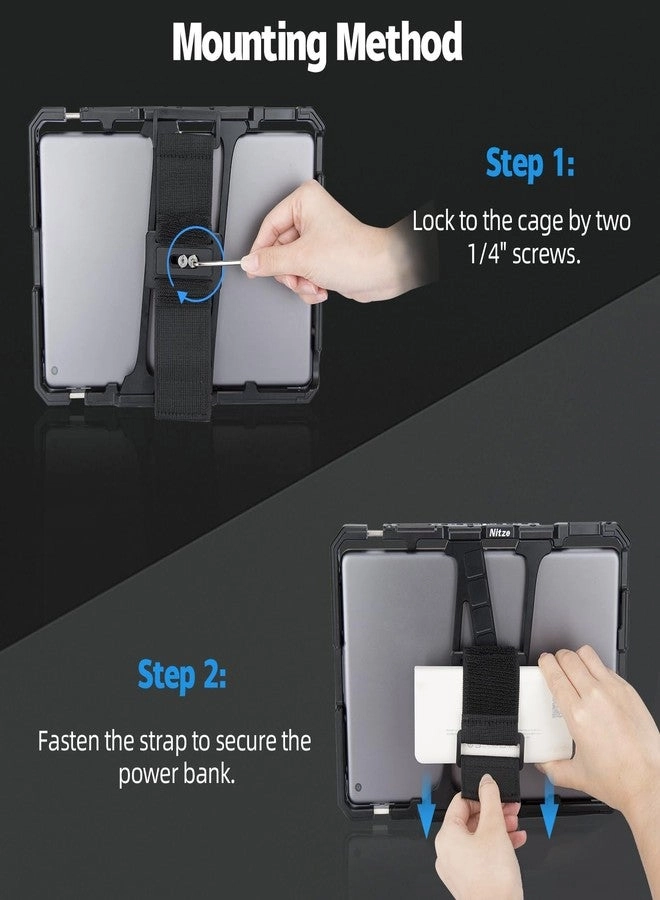 Power Bank Strap - 1/4" Screws for Camera and Monitor Rigs