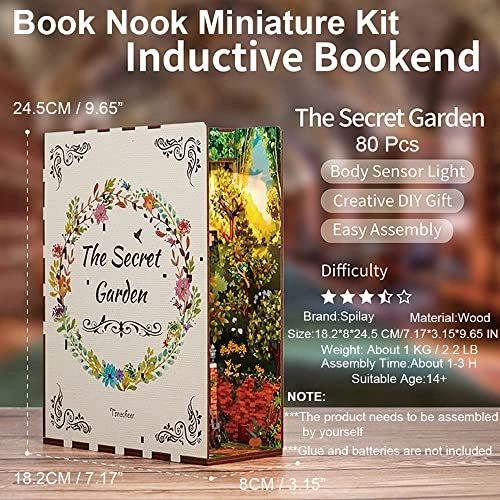 DIY Dollhouse Miniature Book Nook