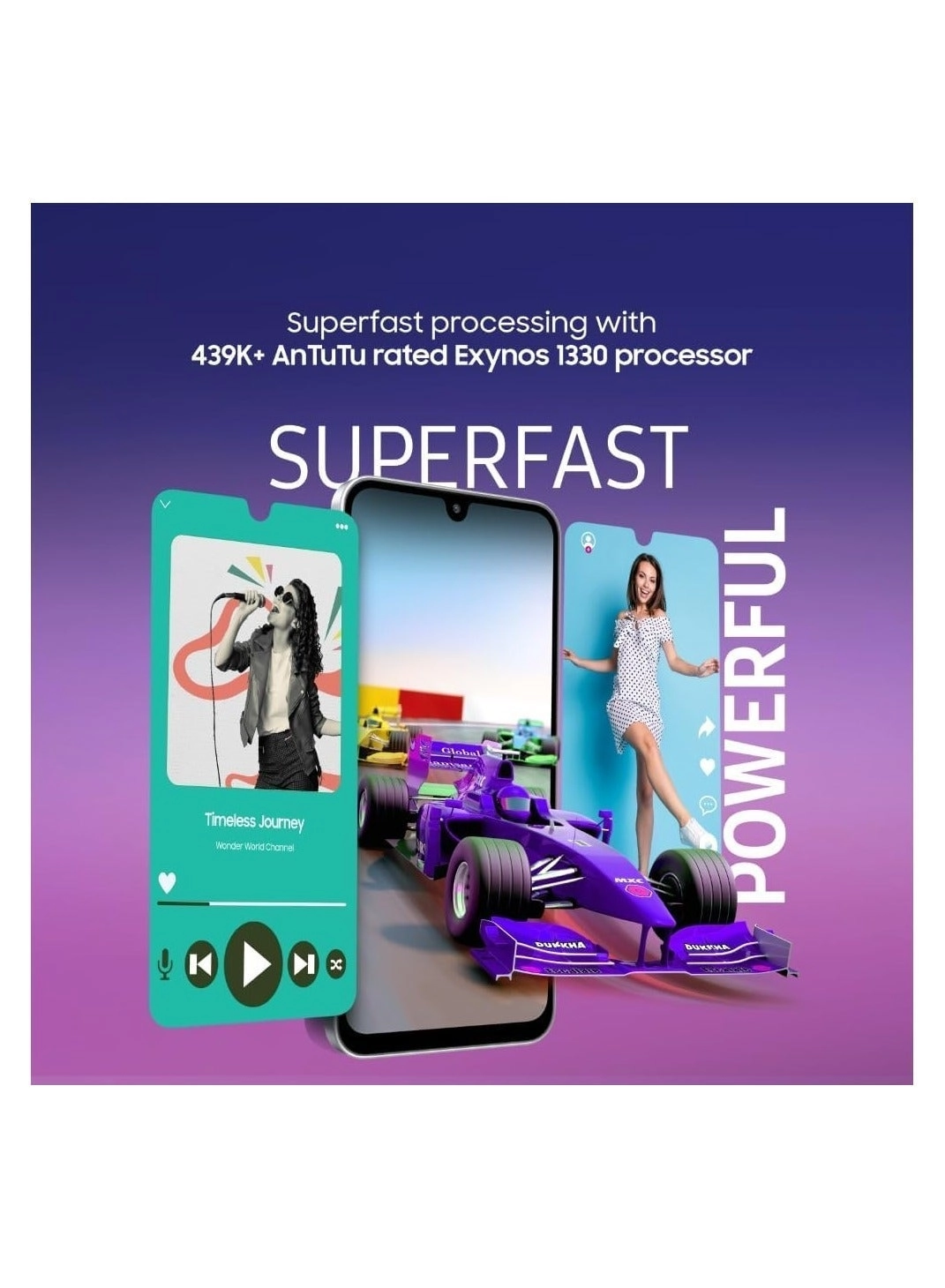 Galaxy F17 - 6GB 128GB