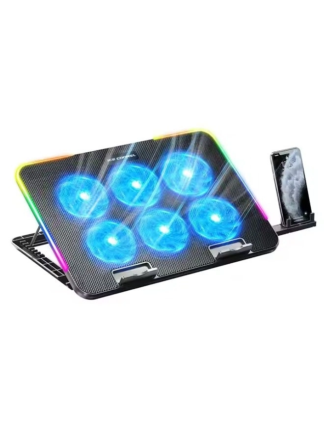 Laptop Cooling Pad - 6 fans 12-18 inch