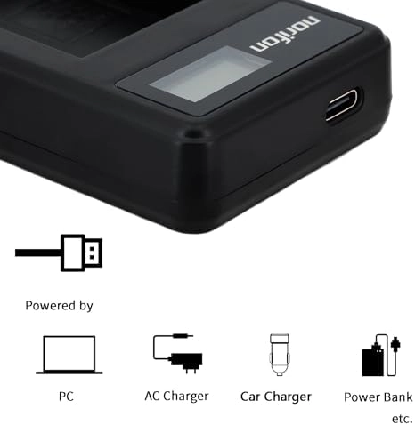 NB-5L - LCD USB Charger 85cm Cable