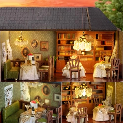 Miniature Dollhouse Kit - Warm House 1:32