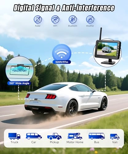 Wireless Reversing Camera - Night Vision Wireless 720P