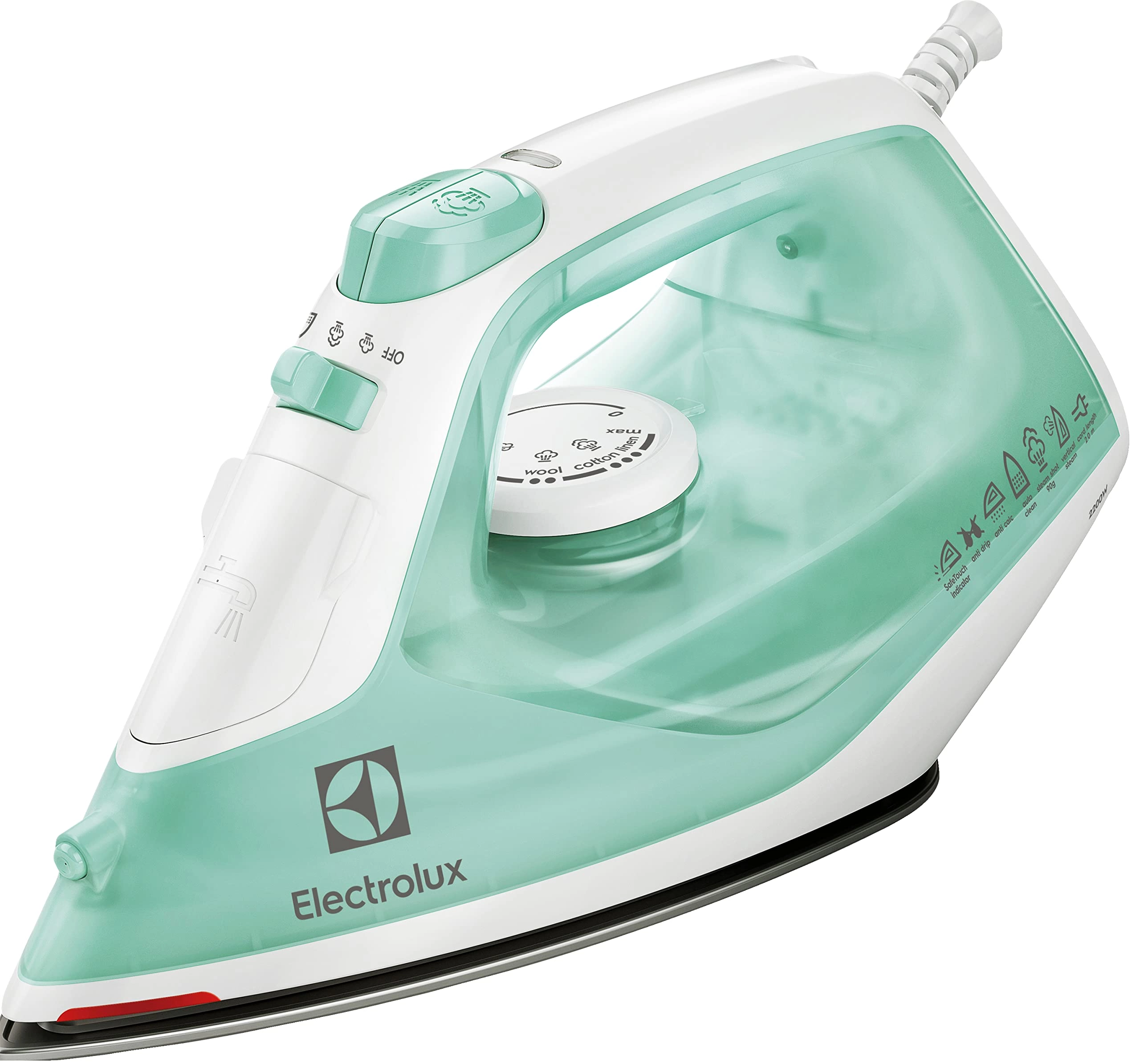 Electrolux EDB1720 - Steam Iron 30 gram per minute 2200 Watt