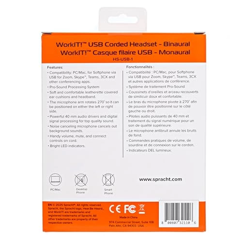 WorkIT! Wired Headset