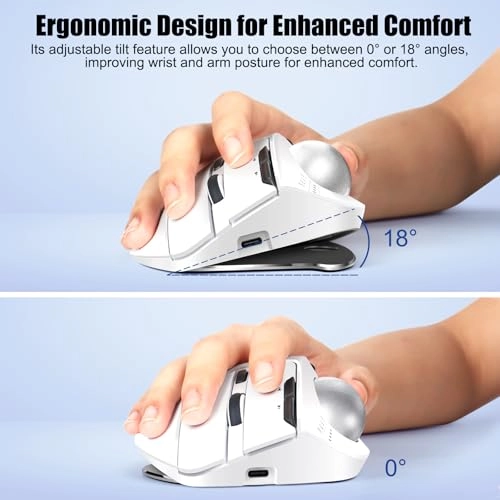 Wireless Trackball Mouse - USB