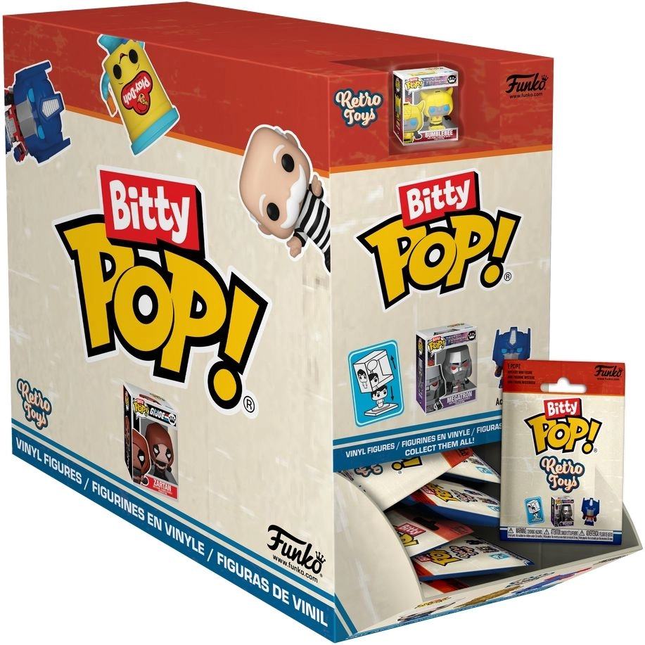 FUNKO TOYS Bitty POP - Retro Toys 32 pcs