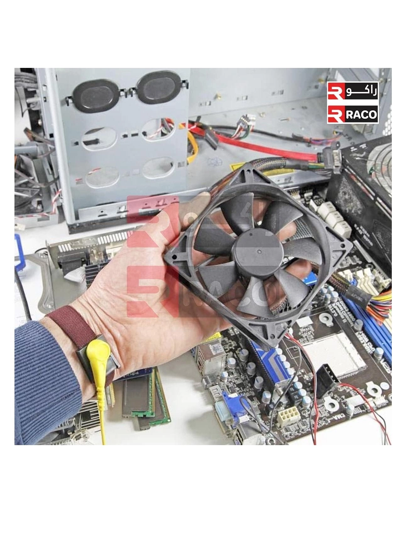 AC Fan - 80x80x25mm - 14W