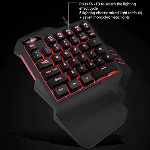 One-Handed Keyboard - Wired