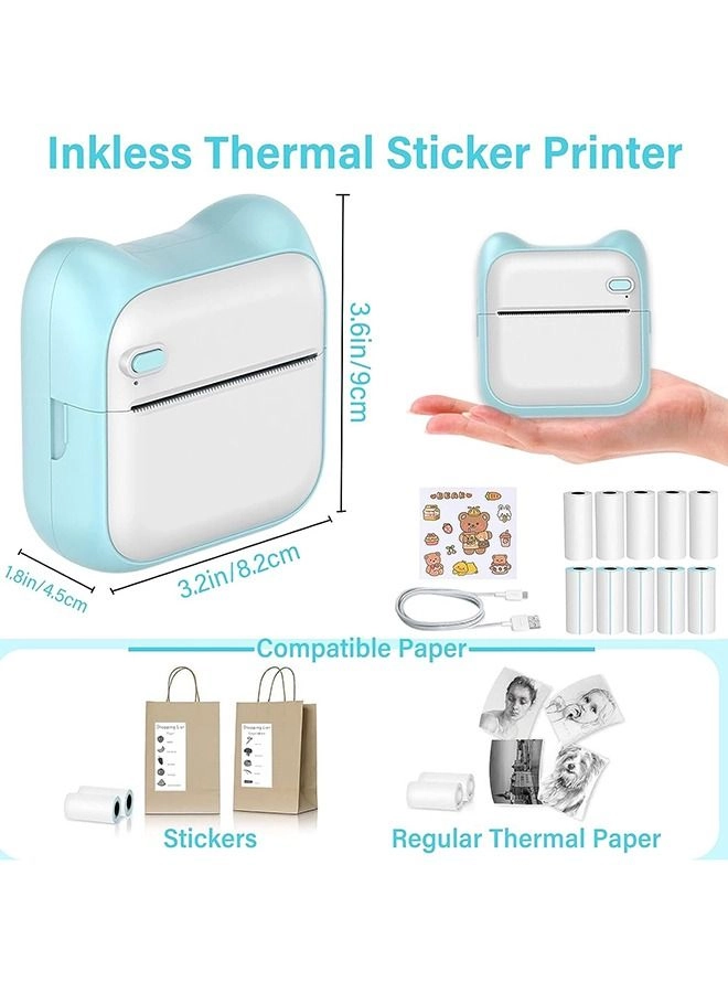 Mini Photo Printer - 1000mAh Thermal