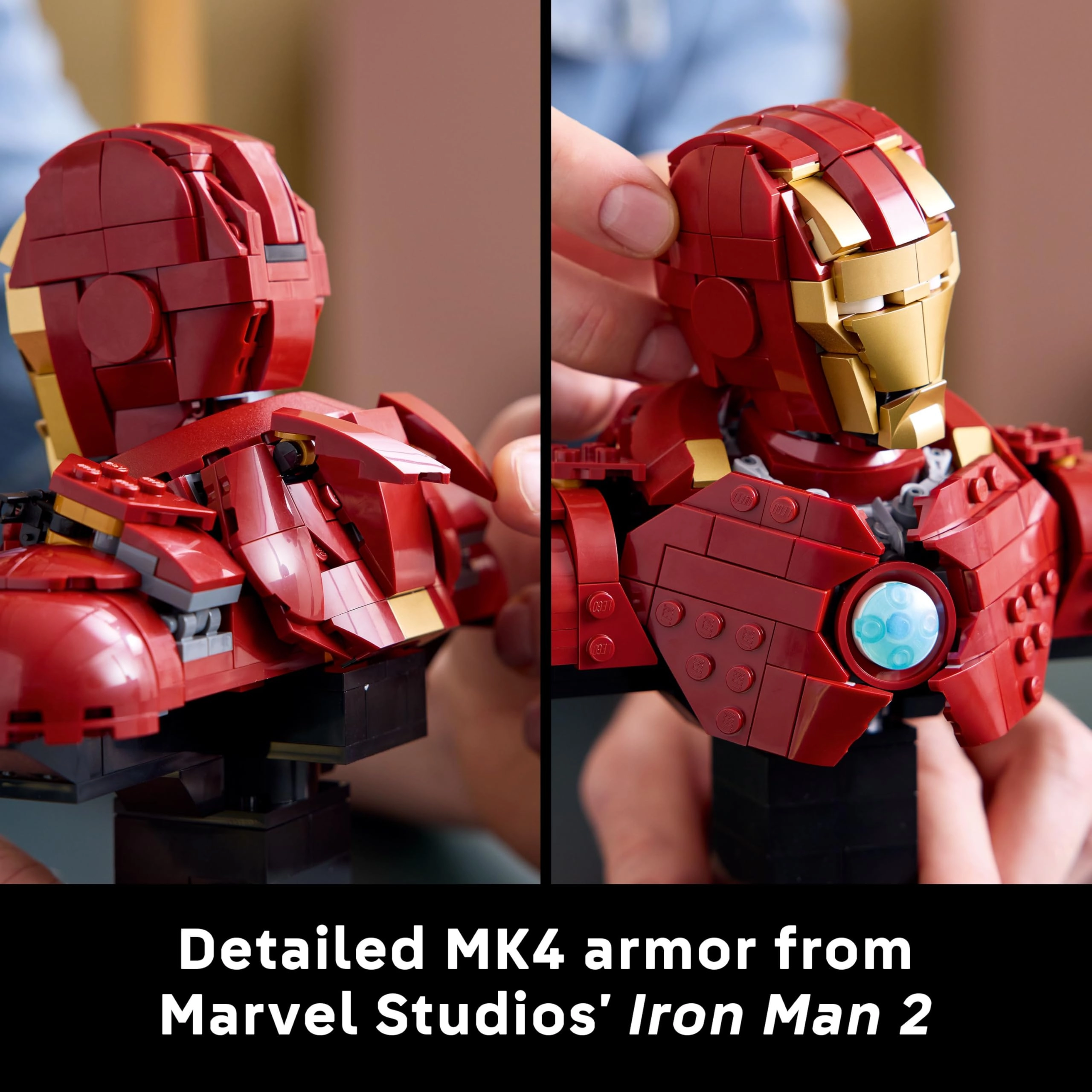 Iron Man MK4 Bust (76327) - 436 Pieces Minifigure