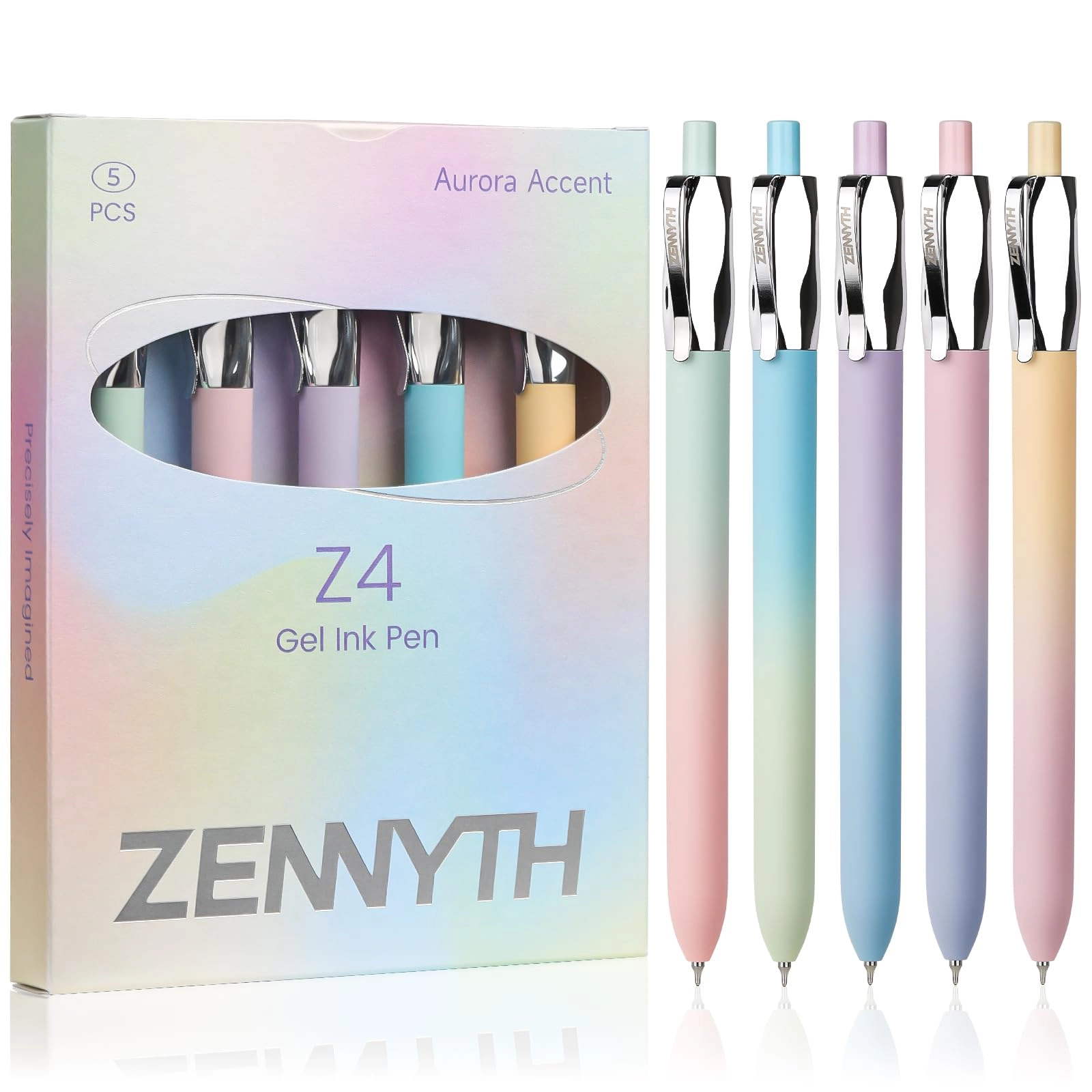 ddaowanx Gel Pens - 5.0 Count 0.5mm Millimeters