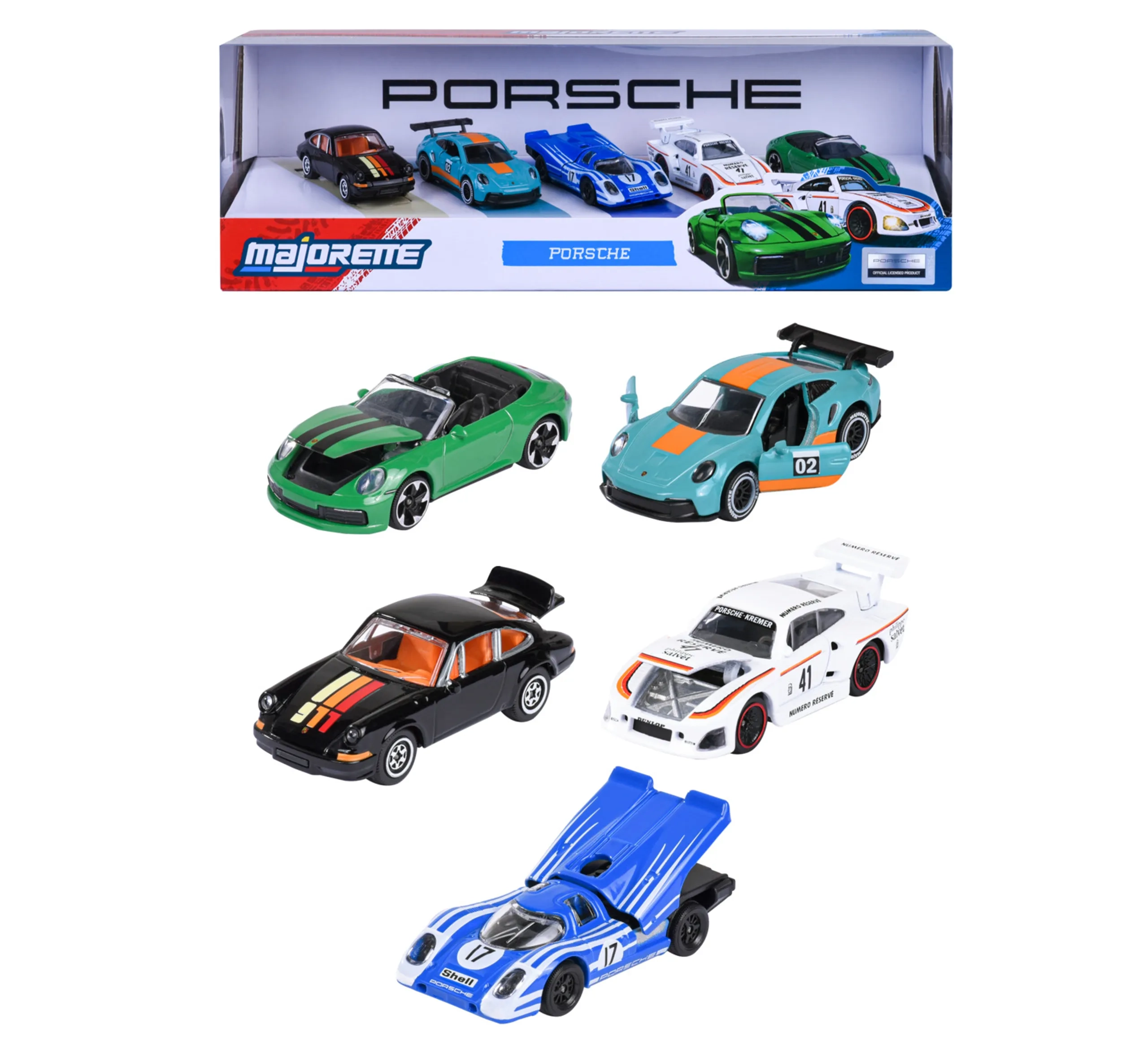 Majorette Porsche 917 - 1:64 Gift Pack