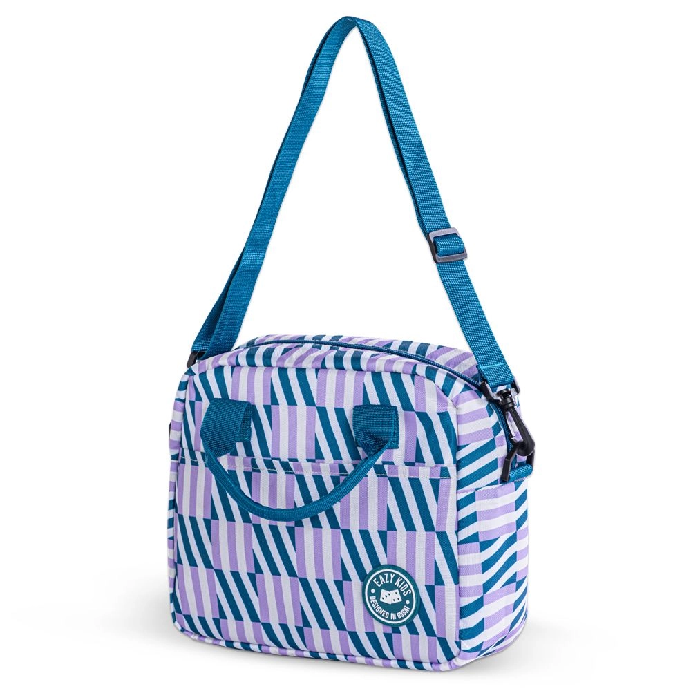 Steel Water Bottle With Lunch Bag - Half Moon 760ml